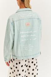 Her Rules denim jacket